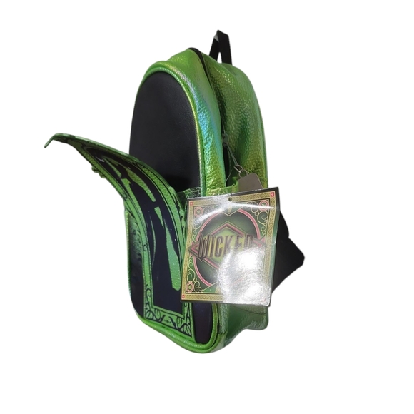 NWT Wicked Green and Black Backpack - Picture 4 of 5